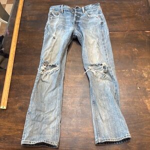 Gap distressed Light Blue Jeans